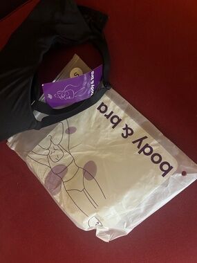 Body & Bra Wireless Black Bra Size Small lightly padded NWT